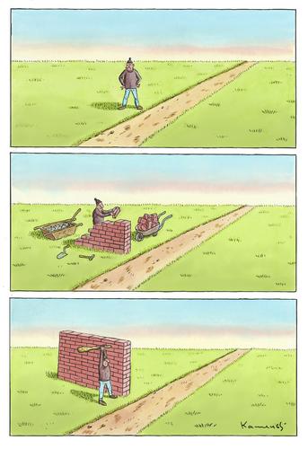 Cartoon: Robber (medium) by marian kamensky tagged humor
