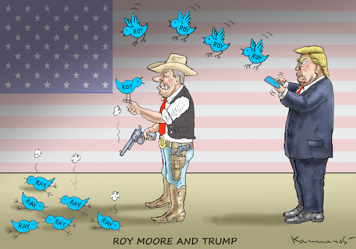 ROY MOORE AND TRUMP