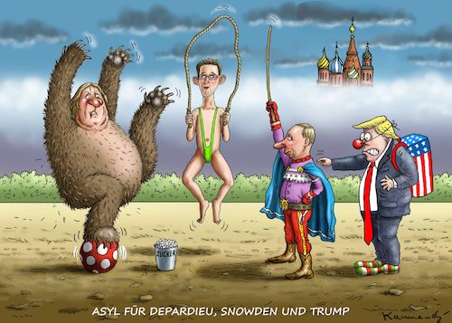 RUSSENASYL FÜR TRUMP