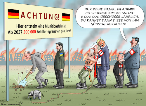 Cartoon: Scholz hat es eilig (medium) by marian kamensky tagged afd,verbotsverfahren,scholz,remigration,merz,cdu,afd,verbotsverfahren,scholz,remigration,merz,cdu