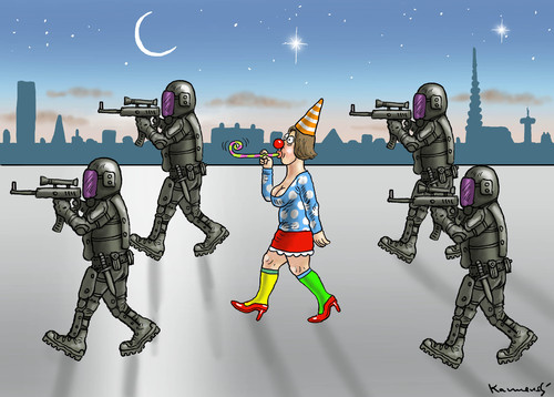 Cartoon: Sicher ist sicher (medium) by marian kamensky tagged fasching,karneval,köln,sexuelle,belästigung,sicher,fasching,karneval,köln,sexuelle,belästigung