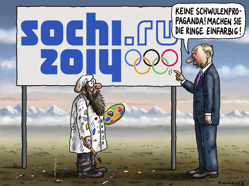 Sotschibesorgter Putin