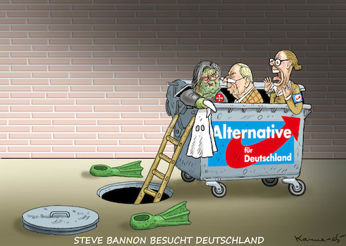 STEVE BANNON BESUCHT DEUTSCHLAND