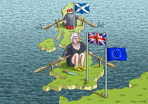 THE BREXIT LADY THERESA MAY