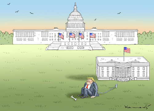 Cartoon: THE REAL TRUMP (medium) by marian kamensky tagged obama,trump,präsidentenwahlen,usa,baba,vanga,republikaner,inauguration,demokraten,wikileaks,faschismus,obama,trump,präsidentenwahlen,usa,baba,vanga,republikaner,inauguration,demokraten,wikileaks,faschismus