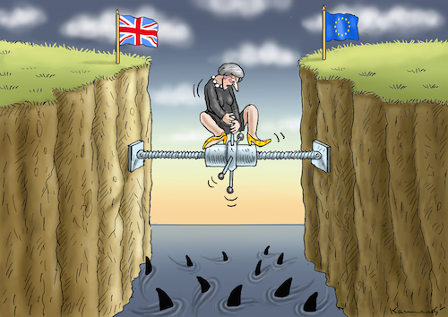 Cartoon: THERESA ALLEIN ZU HAUS (medium) by marian kamensky tagged theresa,may,putin,sergei,skripal,novichok,russia,kgb,poison,attack,england,agents,brexit,theresa,may,putin,sergei,skripal,novichok,russia,kgb,poison,attack,england,agents,brexit