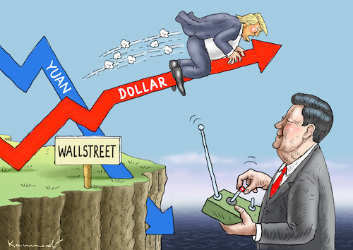 Cartoon: TRADE WAR RIDER TRUMP (medium) by marian kamensky tagged brexit,theresa,may,england,eu,schottland,weicher,wahlen,boris,johnson,nigel,farage,ostern,seidenstrasse,xi,jinping,referendum,trump,monsanto,bayer,glyphosa,strafzölle,china,brexit,theresa,may,england,eu,schottland,weicher,wahlen,boris,johnson,nigel,farage,ostern,seidenstrasse,xi,jinping,referendum,trump,monsanto,bayer,glyphosa,strafzölle,china