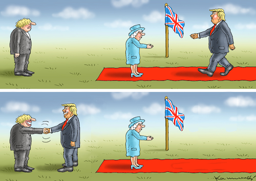 TRUMP BESUCHT UK