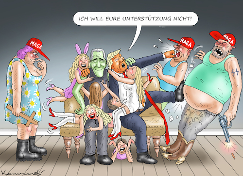 TRUMPS IST SAUER AUF MAGA TRUMPS IST SAUER AUF MAGA