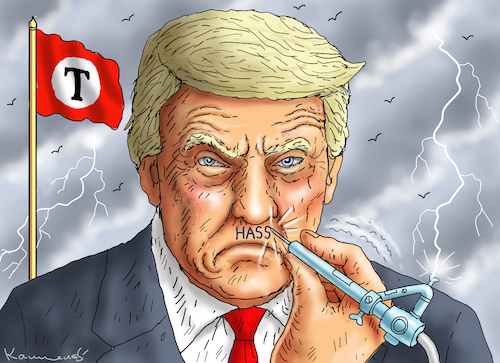 TRUMPS SELBSTTATOO AM 20.1.2025