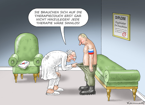 UNTHERAPIERBARER PUTIN