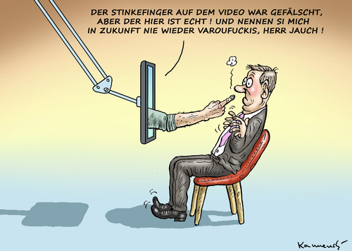 Cartoon: VAROUFUCKIS BEI JAUCH (medium) by marian kamensky tagged alexis,tsipras,griechenland,rettungsschirm,janis,varoufakis,schuldenschnitt,eu,günter,jauch,griechowestern,alexis,tsipras,griechenland,rettungsschirm,janis,varoufakis,schuldenschnitt,eu,günter,jauch,griechowestern