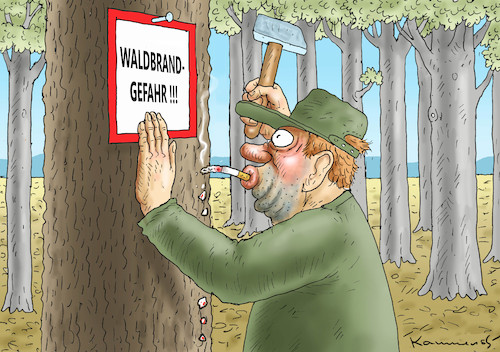 WALDBRANDGEFAHR