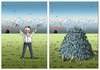 Cartoon: Alibaba (small) by marian kamensky tagged alibaba,internetbusiness,mr,mo,cina,börse,new,york