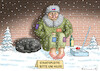 Cartoon: ATOMPENNER PUTIN (small) by marian kamensky tagged putins,bescherung,ukraine,provokation,swift,nato,osterweiterung