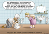 Cartoon: BARTBAKTERIEN (small) by marian kamensky tagged bartbakterien,hartz,lv,hygiene
