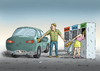 Cartoon: Biokraftstoff (small) by marian kamensky tagged biokraftstoff,e10,benzin,ölindustrie,umweltzerstörung