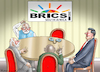 Cartoon: BRICS OHNE PUTIN (small) by marian kamensky tagged brics,ohne,putin