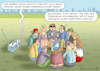 Cartoon: CORONA-PARTY (small) by marian kamensky tagged coronavirus,epidemie,gesundheit,panik,stillegung,george,floyd,twittertrump,pandemie