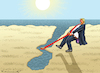 Cartoon: DER TROTTEL VON HORMUS (small) by marian kamensky tagged strasse,von,hormus,wieder,gesperrt