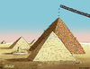 Cartoon: Die größte ägyptische Pyramid (small) by marian kamensky tagged ägypten,revolution,moslembrüder,morsi,margaret,tatcher,schrottplatz,der,geschichte,friedhof,pyramide