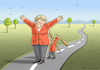 Cartoon: DIE NEUE MERKEL (small) by marian kamensky tagged merkel,seehofer,unionskrise,csu,cdu,flüchtlinge