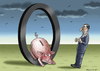 Cartoon: DRAGHIS NULL ZINS POLITIK (small) by marian kamensky tagged draghi,null,zins,politik,ezb,pleite,staaten