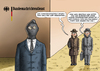 Cartoon: Ein verdächtiger Spion (small) by marian kamensky tagged no,spy,abkommen,steinmeier,obama,nsa,geheimdienste,abhörskandal