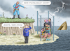 Cartoon: EU-ASYLREFORM (small) by marian kamensky tagged eu,asylreform,höcke,rechte,parteien,demokratie
