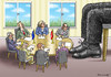 Cartoon: EU TÜRKEI GIPFEL (small) by marian kamensky tagged flüchtlingspolitik,griechenland,eu,österreich,deutschland,türkei,gabrial,schäuble,türkeigipfel,erbarmumngswürdig