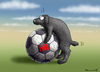 Cartoon: FIFA (small) by marian kamensky tagged fifa,wm,brasilien,katar,korruption,fussball