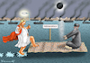 Cartoon: FRIEDENSGESPRÄCHE (small) by marian kamensky tagged strasse,von,hormus,wieder,gesperrt,friedensgespräche