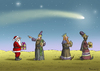 Cartoon: Frohe Weihnachten Toonpool (small) by marian kamensky tagged santa,claus,weihnachten,christmas,drei,könige,heiland