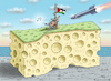 Cartoon: GAZAPARADIESENDE (small) by marian kamensky tagged hamas,greift,israel,an,hilfsbereiter,elon,musk
