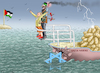 Cartoon: GRETA HAMAS (small) by marian kamensky tagged greta,thunberg,hamas,gaza