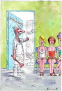Cartoon: Gynecologist (small) by marian kamensky tagged humor
