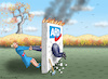 Cartoon: HERBST DER BRANDMAUERREFORMEN (small) by marian kamensky tagged herbst,der,brandmauerreformen