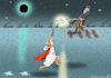 Cartoon: HORMUS-DESASTER (small) by marian kamensky tagged horm,hormus,desaster