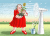 Cartoon: HOT DOPPELSPITZE DER GRÜNEN (small) by marian kamensky tagged hot,doppelspitze,der,grünen