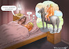 Cartoon: MIGRÄNE (small) by marian kamensky tagged trump,putin,melania