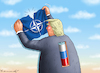 Cartoon: NATO-FEIND TRUMP (small) by marian kamensky tagged ukraine,hilfe,republikaner,trump,biden,seleskyj,nato