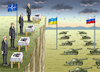 Cartoon: NATO GUT GERÜSTET (small) by marian kamensky tagged putins,bescherung,ukraine,provokation,nato,osterweiterung