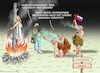 Cartoon: NEANDERTALER SIND SAUER (small) by marian kamensky tagged wahlen,in,sachsen,und,thüringen,afd,höcke,faschismus