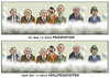 Cartoon: PEGIDIOTENTUMENTWICKLUNG (small) by marian kamensky tagged rechtsüberholer,csu,pegida,charlie,hebdo