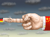 Cartoon: SCHOLZ IN CHINA (small) by marian kamensky tagged scholz,in,china