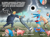 Cartoon: SIEG GEIL! (small) by marian kamensky tagged hungernde,nazis,in,sachsen,anhalt,afd,rechtsüberholer,merz,deutscher,karikaturist
