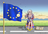 Cartoon: THERESA MAY IS GOING HOME (small) by marian kamensky tagged brexit,theresa,may,england,eu