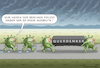 Cartoon: TRAURIGER TAG FÜR CORONA (small) by marian kamensky tagged coronavirus,epidemie,gesundheit,panik,stillegung,george,floyd,twittertrump,pandemie