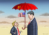 Cartoon: TRUMP IN CHINA (small) by marian kamensky tagged obama,trump,präsidentenwahlen,usa,baba,vanga,republikaner,inauguration,demokraten,in,china,wikileaks,faschismus