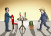 Cartoon: TRUMP IN MEXIKO (small) by marian kamensky tagged obama trump präsidentenwahlen usa baba vanga republikaner demokraten kkk faschismus